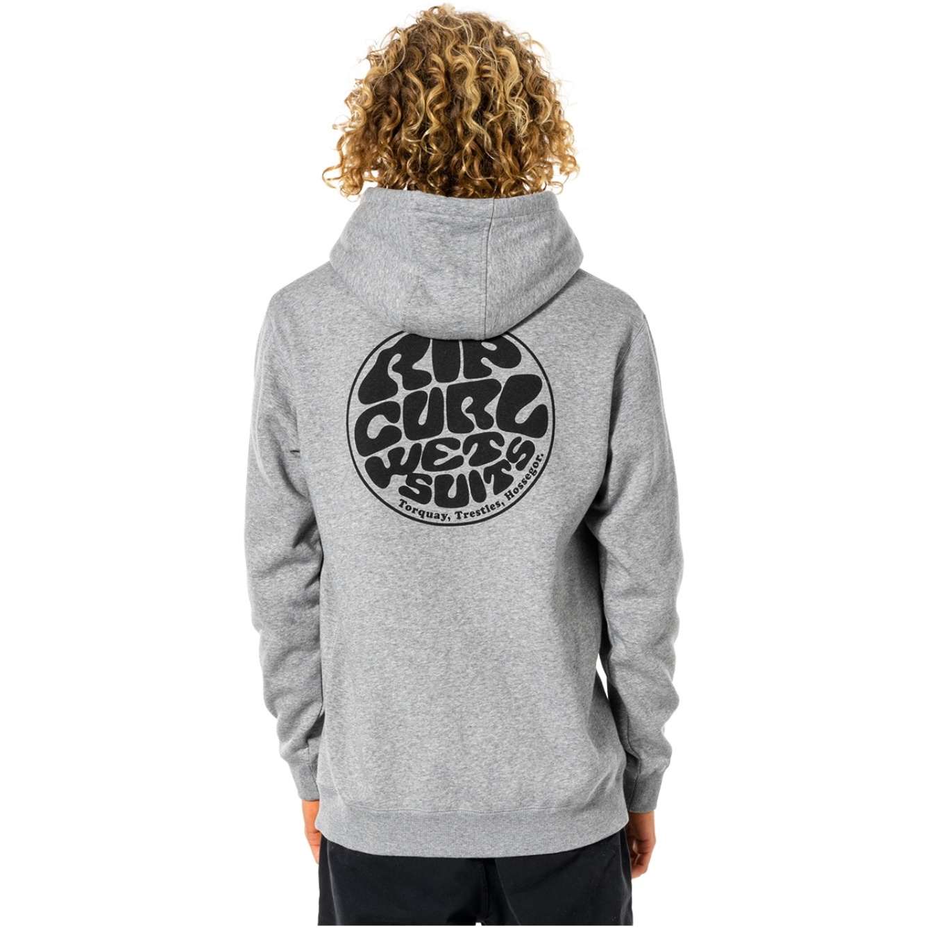 2026 Rip Curl Mens Wetsuit Icon Hoodie CFEGM9 - Grey